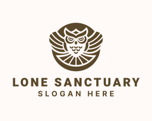 Owl Bird Sanctuary logo design