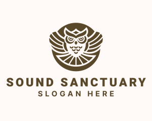 Owl Bird Sanctuary logo design