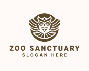 Owl Bird Sanctuary logo design