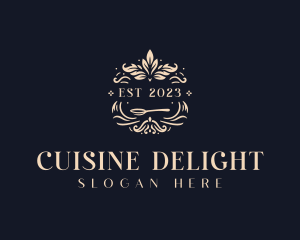 Luxury Restaurant Catering logo design