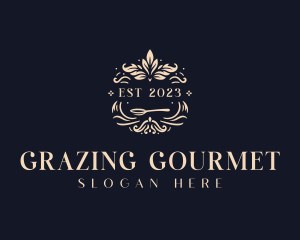 Luxury Restaurant Catering logo design