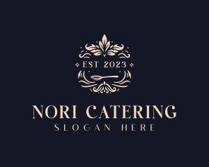 Luxury Restaurant Catering logo design