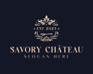 Luxury Restaurant Catering logo design