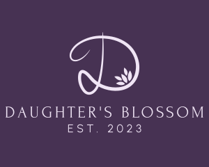 Elegant Floral Handwritting logo design