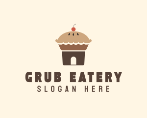 Cherry Pie House logo design