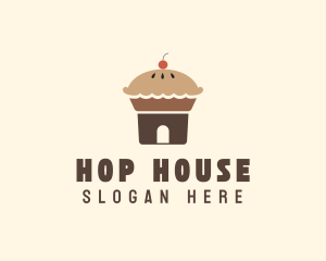 Cherry Pie House logo design