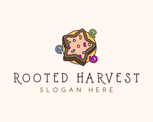 Bakery Star Cookie logo design