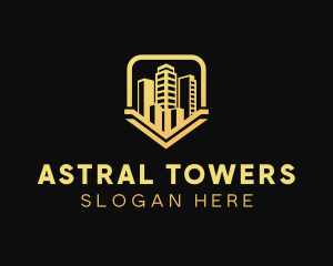 Skyscraper Building Property logo