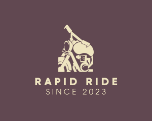 Antique Motorbike Ride logo design