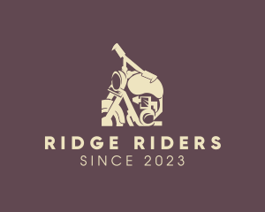 Antique Motorbike Ride logo design