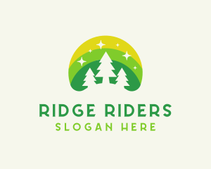 Pine Tree Forest logo design