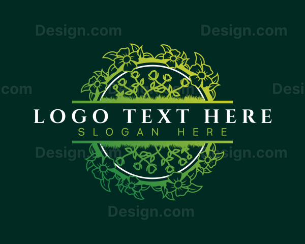 Natural Flower Gardening Logo