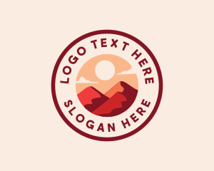 Desert Outdoor Travel Logo