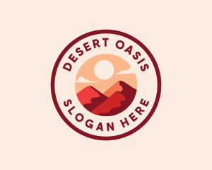 Desert Outdoor Travel logo design