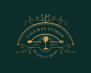 Restaurant Cuisine Cafeteria logo design