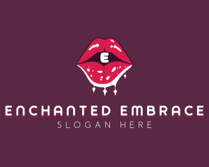 Sexy Lips Seduction logo design