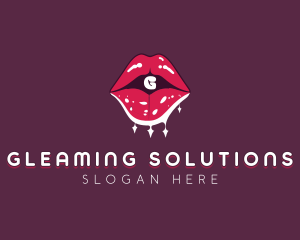 Sexy Lips Seduction logo design