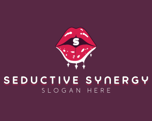 Sexy Lips Seduction logo design