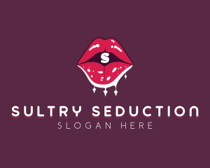 Sexy Lips Seduction logo design