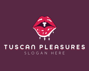 Sexy Lips Seduction logo design