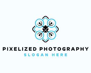 Drone Photography Gadget logo design