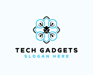 Drone Photography Gadget logo design