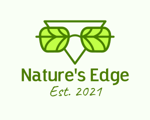 Triangular Leaf Shades logo design