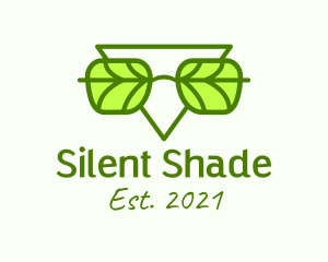 Triangular Leaf Shades logo design