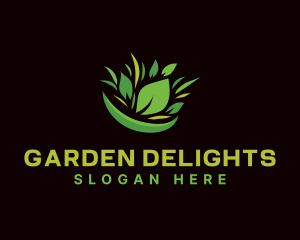 Leaf Garden Landscape logo design