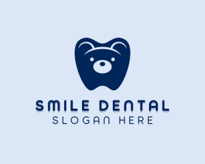 Dentistry Bear Tooth logo design