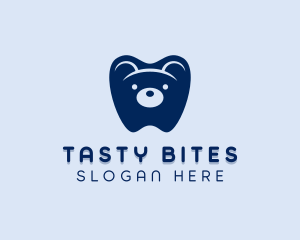 Dentistry Bear Tooth logo