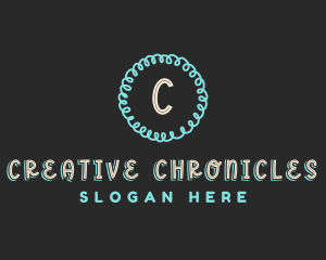 Fun Creative Doodle logo design