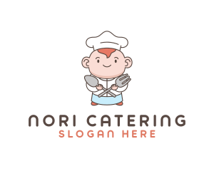 Baby Chef Cooking logo design