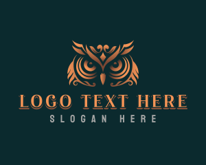 Elegant Premium Owl  logo