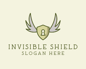 Shield Lock Wings  logo
