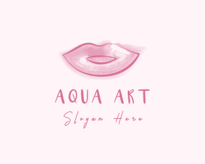 Beauty Watercolor Lips logo