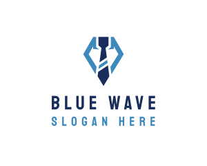 Blue Collar Diamond logo design