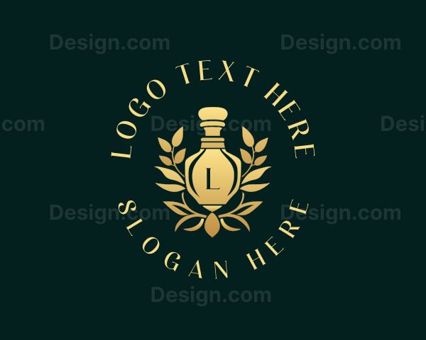 Elegant Perfume Scent Logo