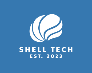 Sea Wave Shell  logo design