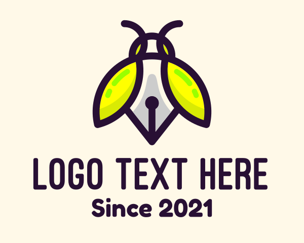 Bug logo example 4