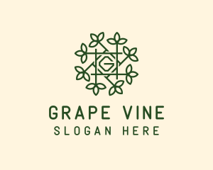 Vine Trellis Letter G logo design