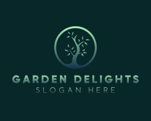 Forest Tree Environment logo design