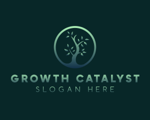 Forest Tree Environment logo design