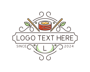 Culinary Sushi Restaurant Logo