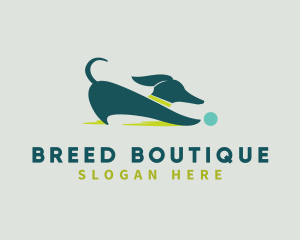 Playful Dog Animal logo