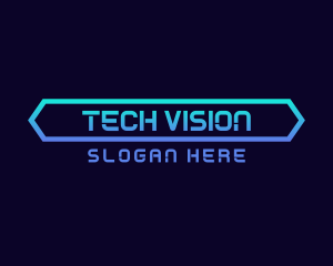 Futuristic Wordmark logo