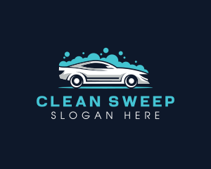 Clean Automotive Wash logo design