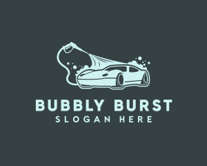 Bubbles Car Wash logo design