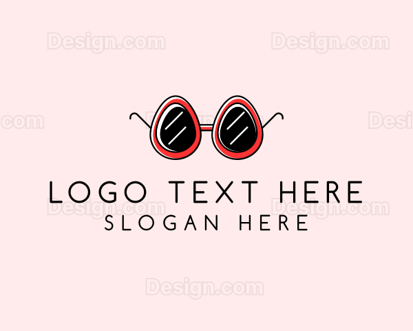 Egg Fashion Sunglasses Logo