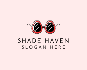 Egg Fashion Sunglasses  logo design